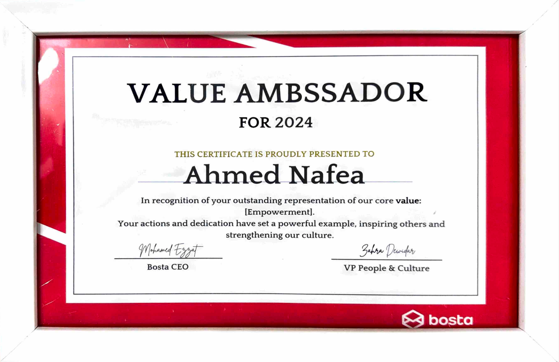 Value Ambassador